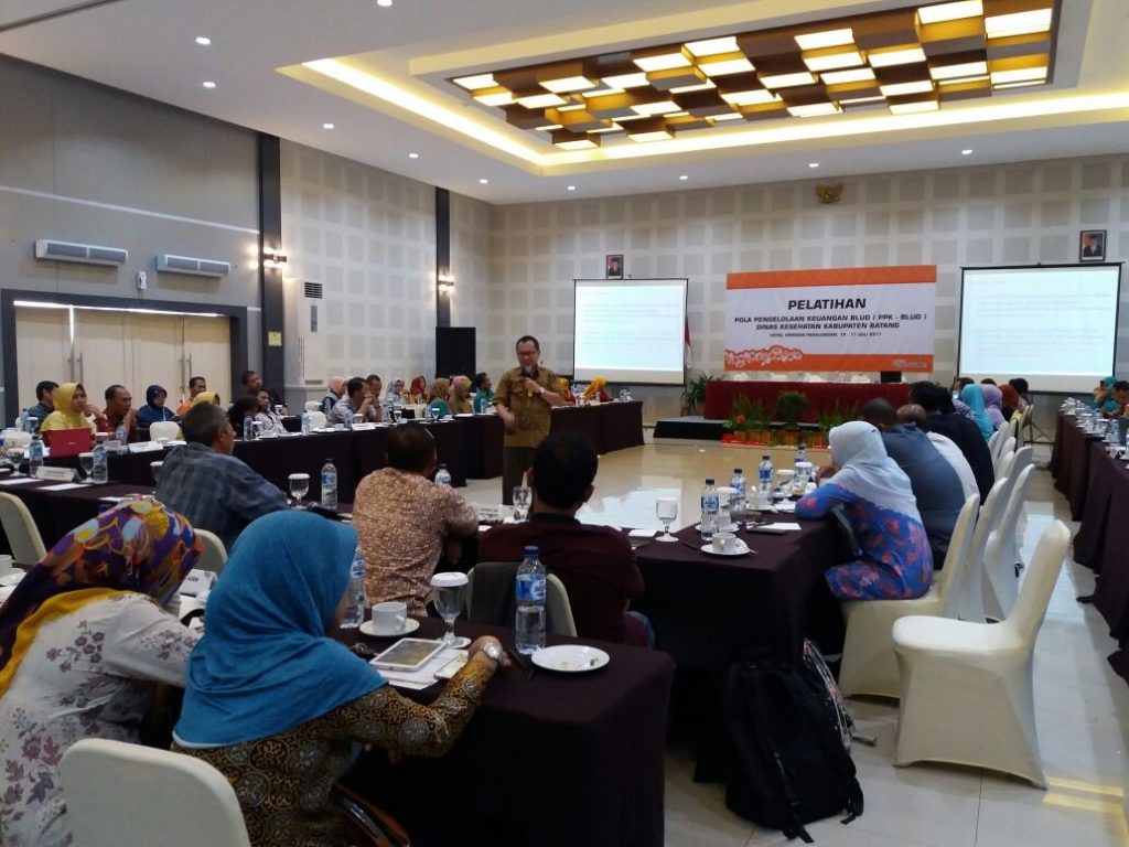 Pelatihan PPK BLUD Untuk Puskesmas Lebih Maju