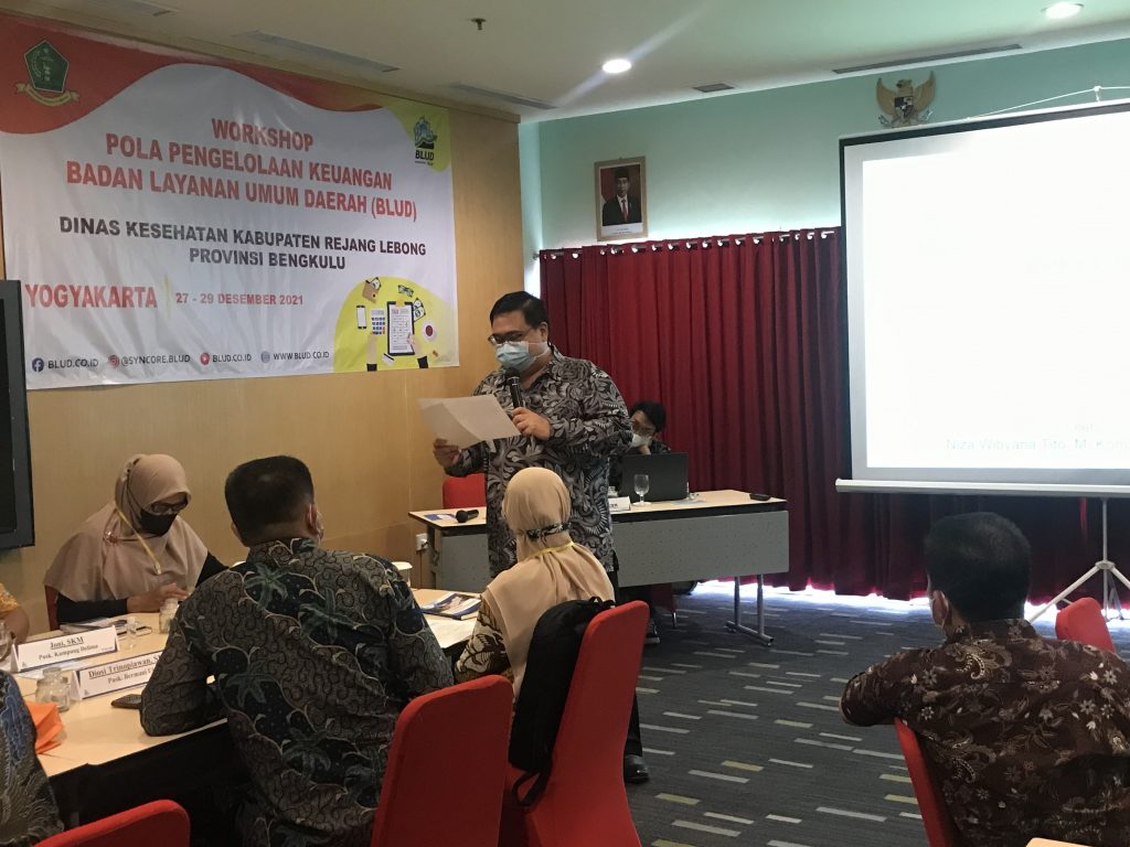 Pecahkan Kesulitan Puskesmas Rejang Lebong! Tim BLUD Adakan Workshop Bersama Dinkes Rejang Lebong